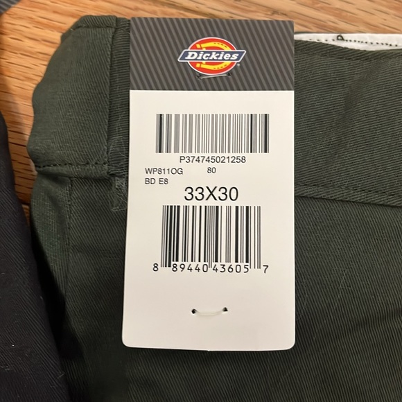 Dickies Skinny Fit Straight Leg Twill Work Pant (2 PAIR) - Picture 3 of 6